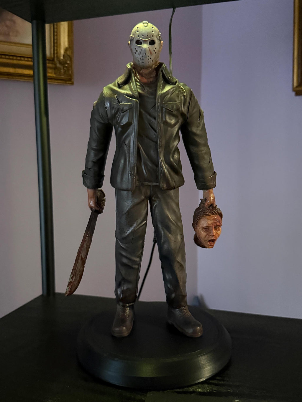 Halloween Friday the 13th Jason Resin statue 1/6th Scale